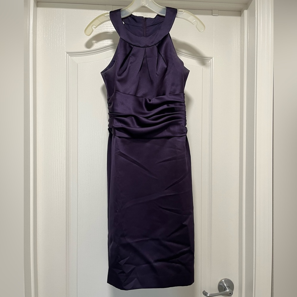 NWOT Deep Purple Bridesmaid Dress
